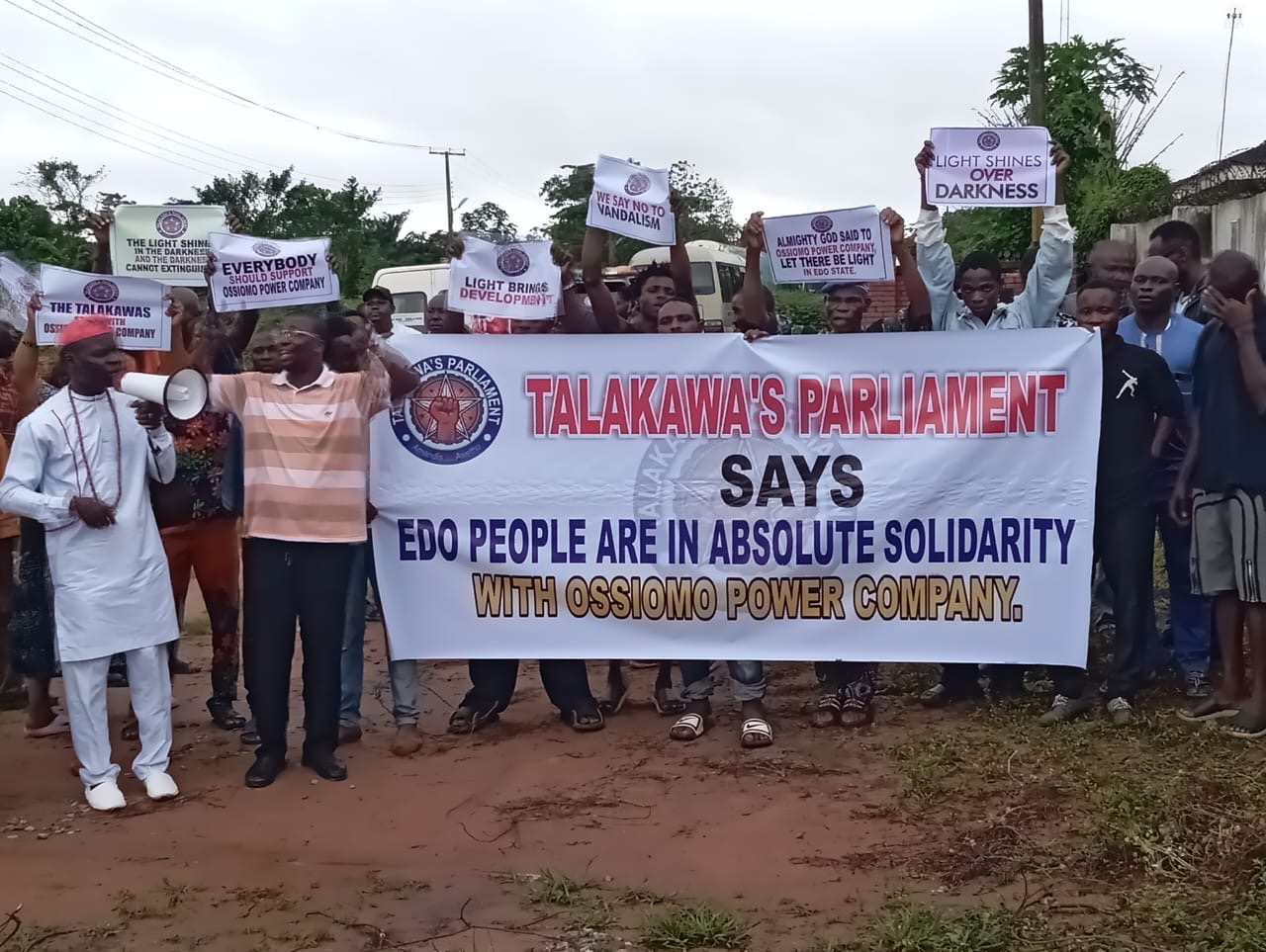Okotie Led-Suspected Itsekiri Youths In Ologbo Prevented Ossiomo Power Company From Restoring Electricity To Edo People